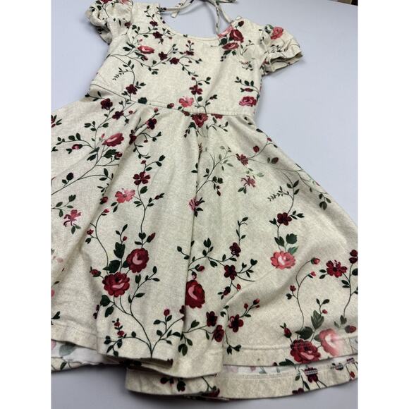 Girls Omi Jo Floral Dress Size 5 - Picture 5 of 5